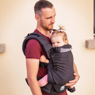 Moisha Grow Toddler  - Mono Dark Grey Plain